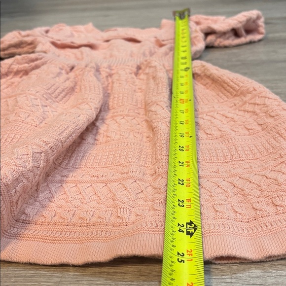 Janie and Jack “The Heights” Peachskin Sweater Dress Girls Sz 7 - Picture 4 of 7